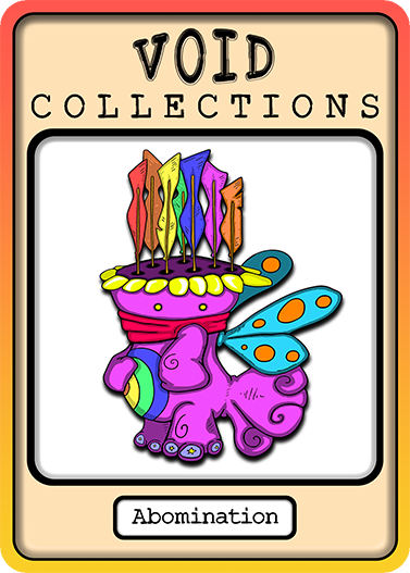 A picture of the Abomination card with its standard border.