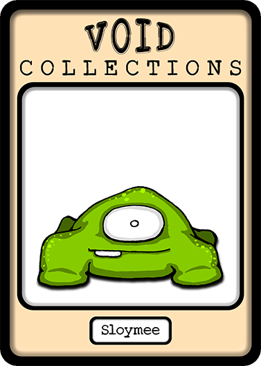 A picture of the Sloymee card with its standard border.