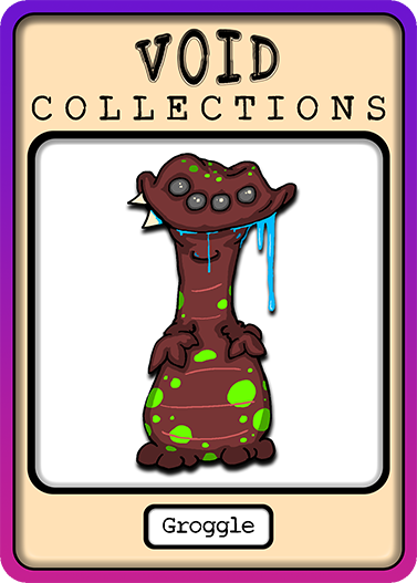 A picture of the Groggle card with its standard border.