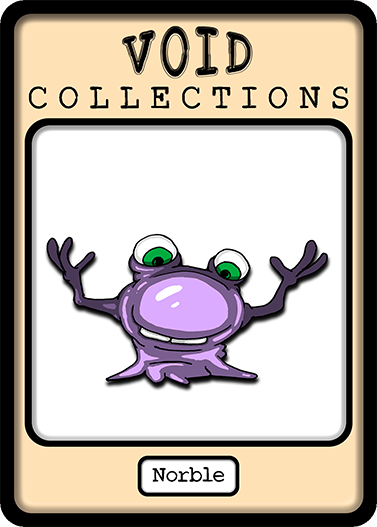 A picture of the Norble card with its standard border.