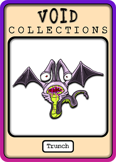 A picture of the Trunch card with its standard border.