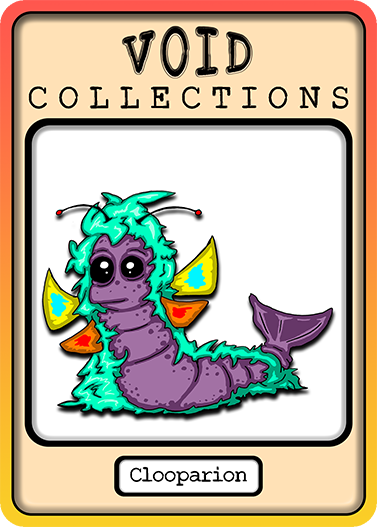 A picture of the Clooparion card with its standard border.