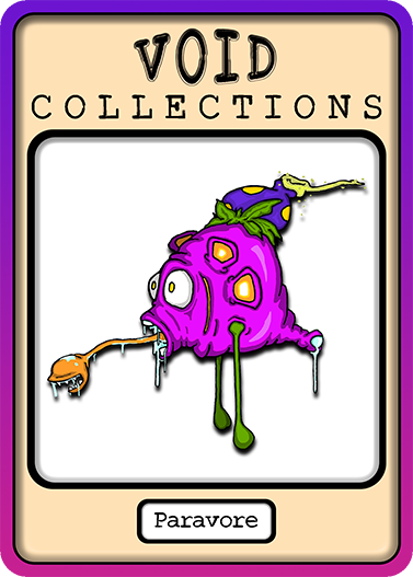 A picture of the Paravore card with its standard border.