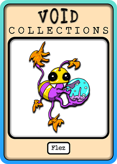 A picture of the Flez card with its standard border.